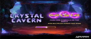 Kalamba Games Premieres the New Crystal Cavern Video Slot