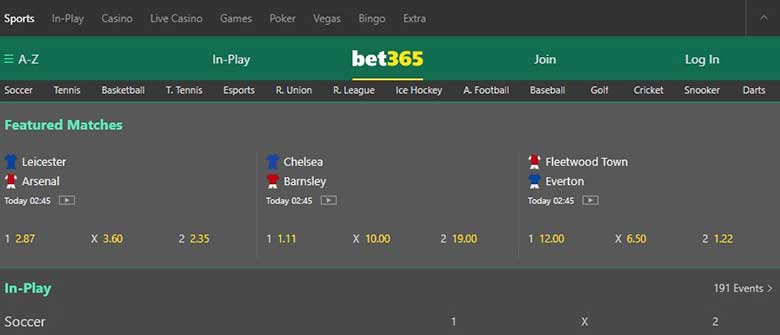 Bet365 Sportsbook Review