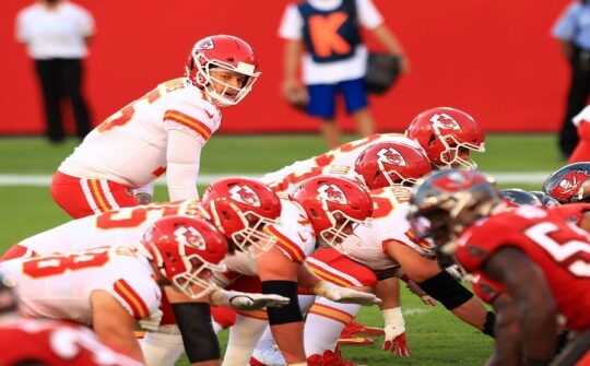 2021 Super Bowl Face Off: Buccaneers against the Chiefs